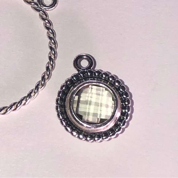 Retired Pandora Autumn Skies Compose Earring Set 925 Ale - Picture 10 of 13